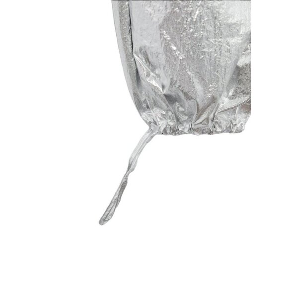 ZARA METALLIC PARACHUTE TROUSERS SILVER SIZE XS | 8338/405 - Picture 3 of 4